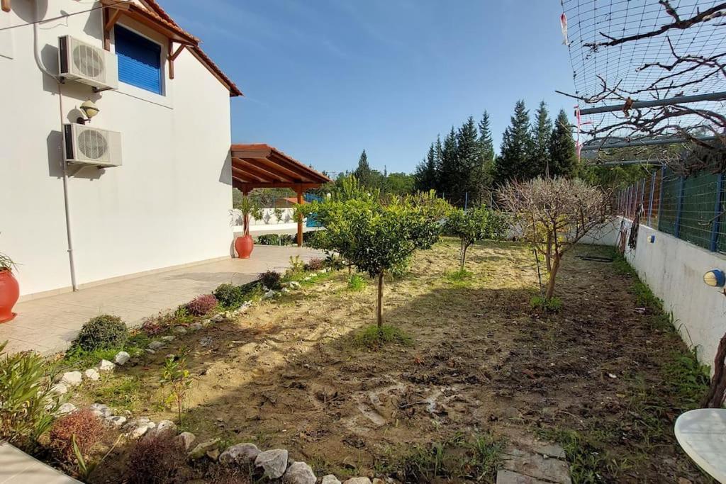 Aleyna House Lindos Area Villa Bagian luar foto