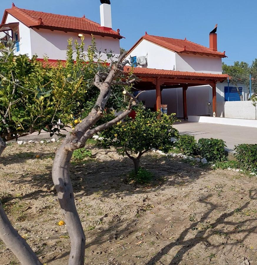 Aleyna House Lindos Area Villa Bagian luar foto