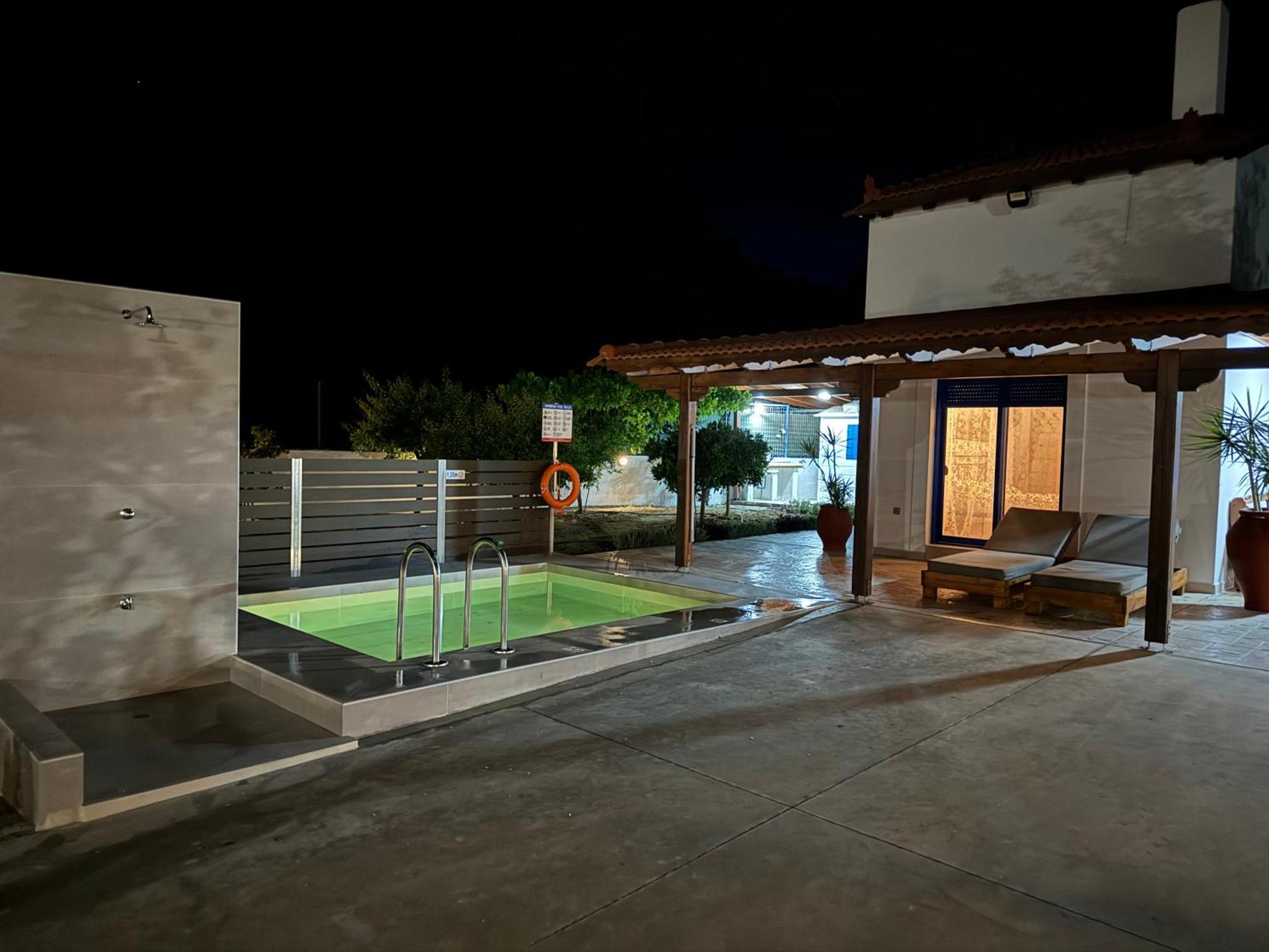 Aleyna House Lindos Area Villa Bagian luar foto